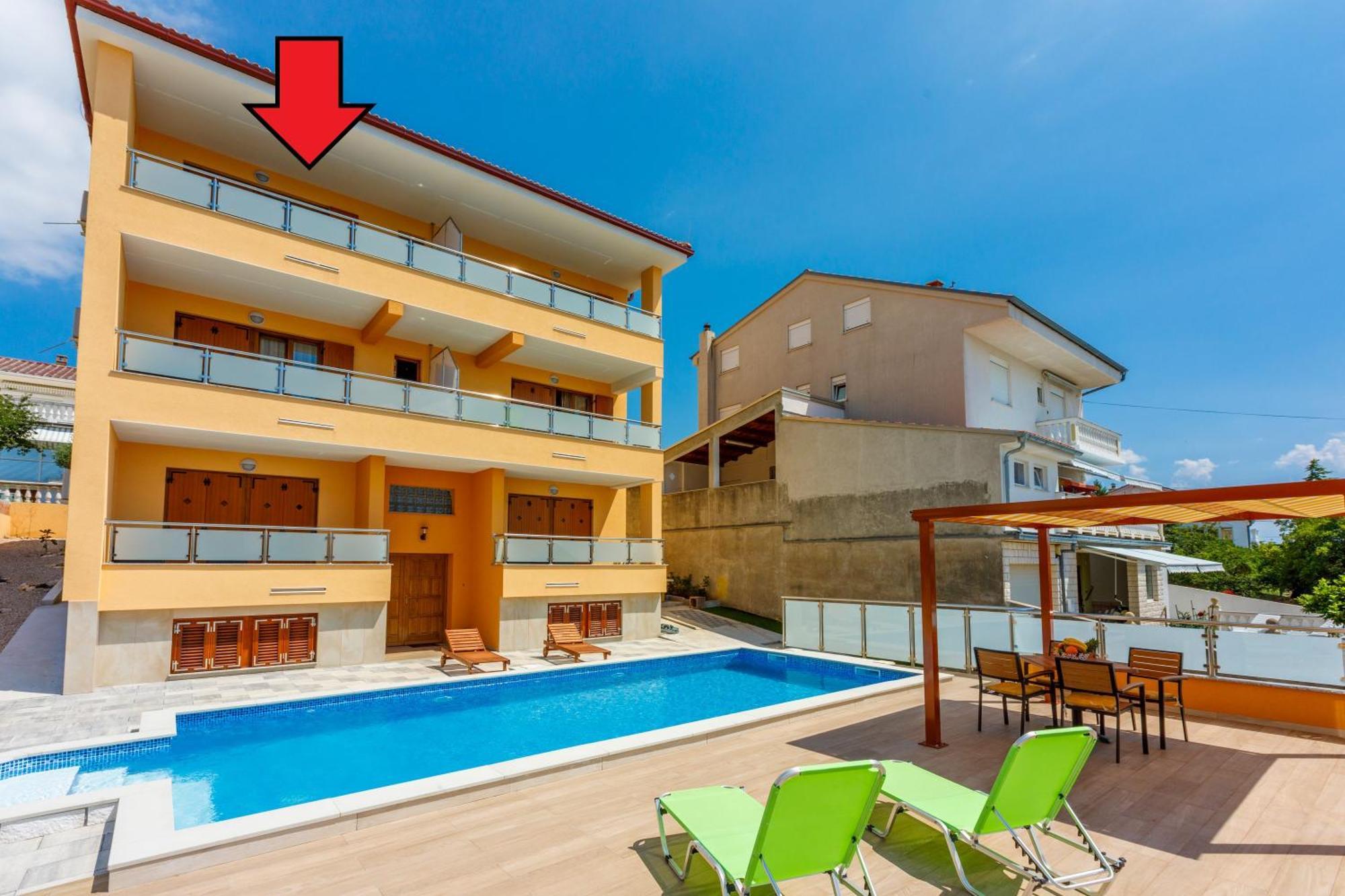 Апартаменты House View Нови-Винодолски Экстерьер фото