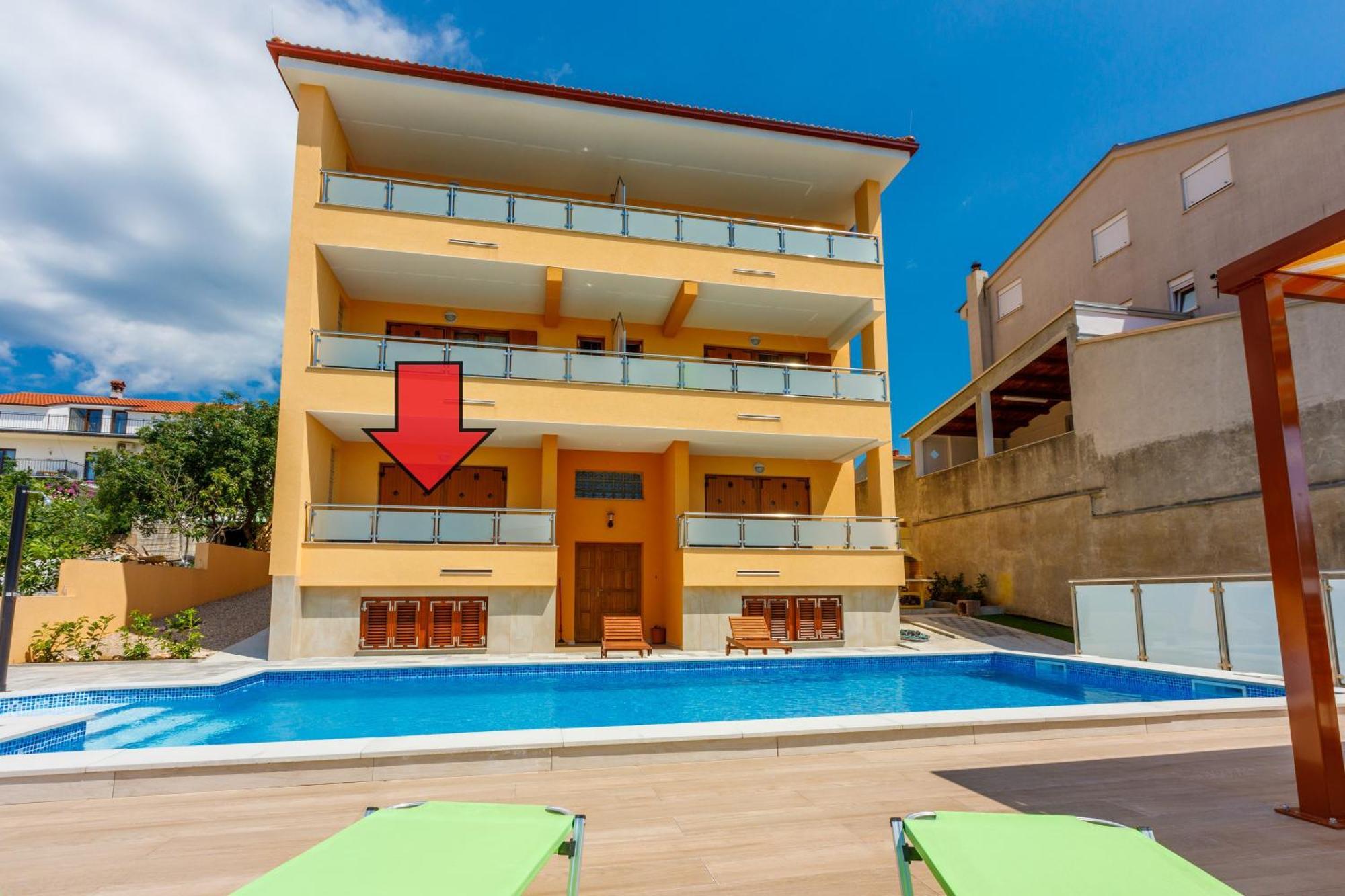 Апартаменты House View Нови-Винодолски Экстерьер фото