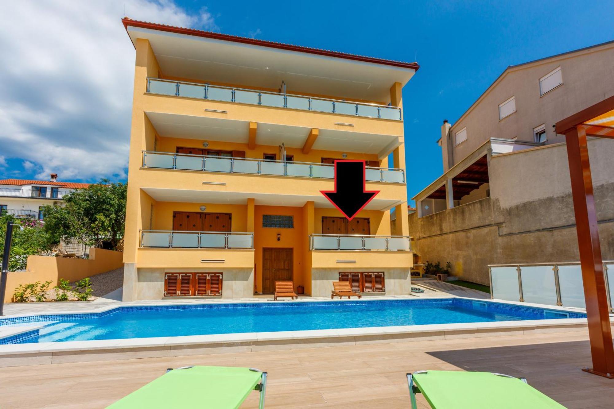 Апартаменты House View Нови-Винодолски Экстерьер фото