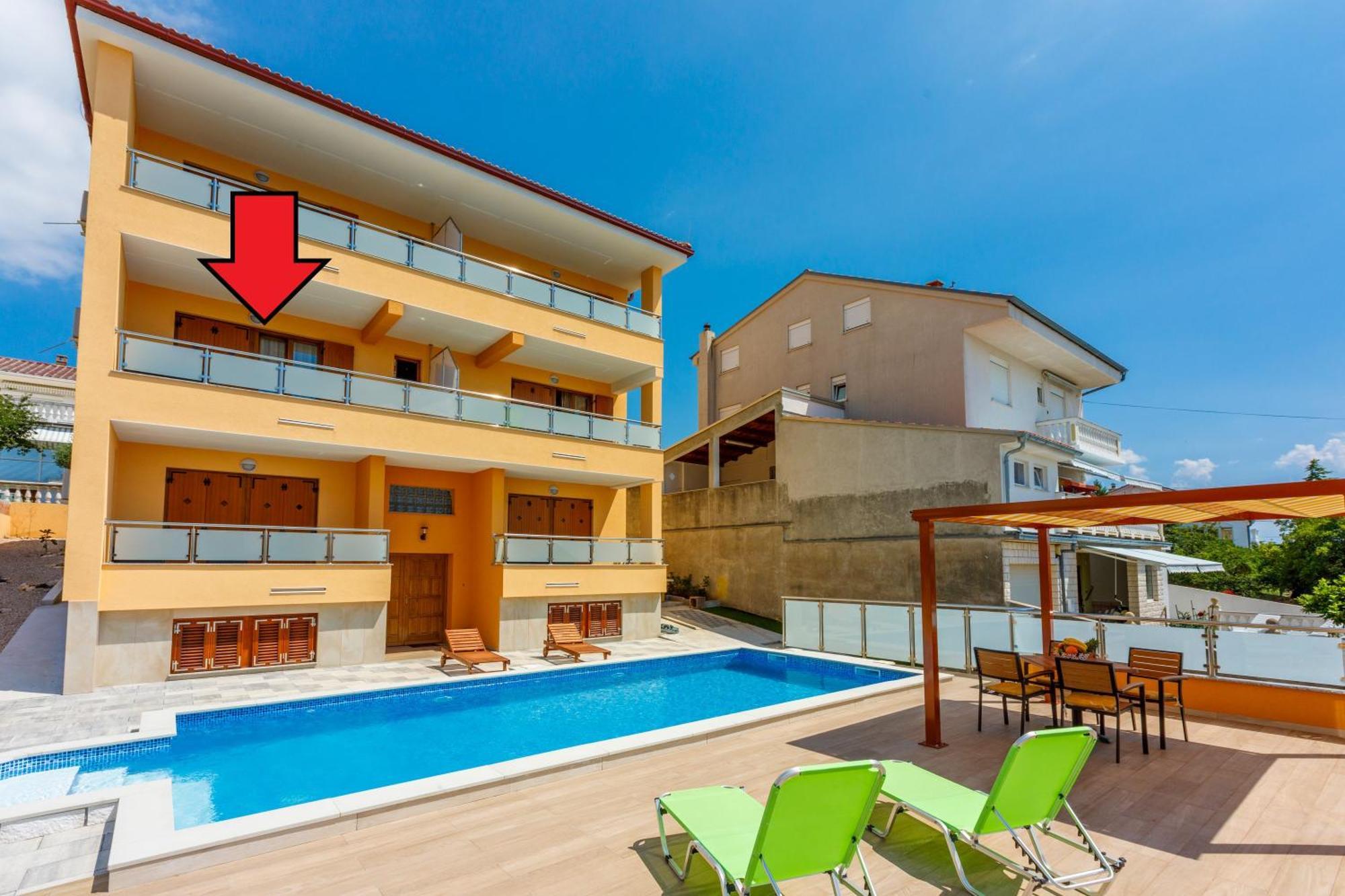 Апартаменты House View Нови-Винодолски Экстерьер фото